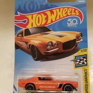 Hot Wheels 50th Anniversary '70 Camaro Orange Body 346/365